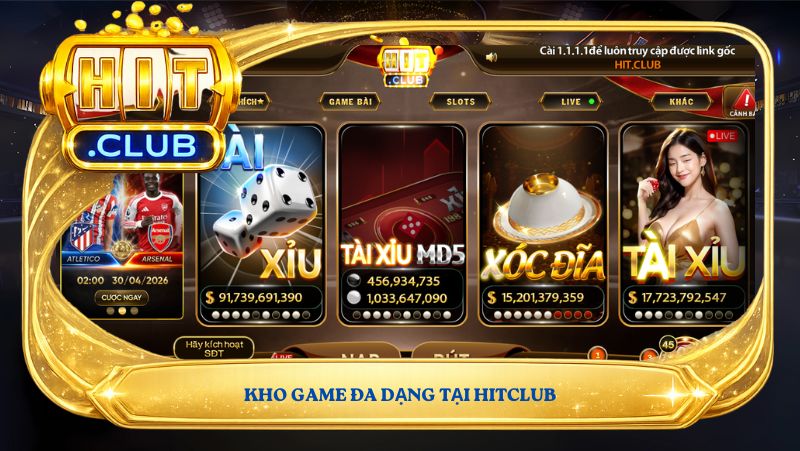 Kho Game Da Dang Tai Hitclub